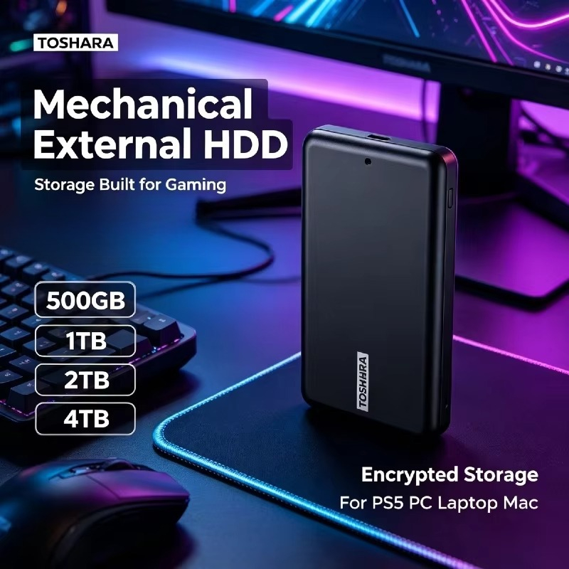 Ssd 500Gb - TOSHARA A5 휴대용 SSD, 4TB, 2TB,