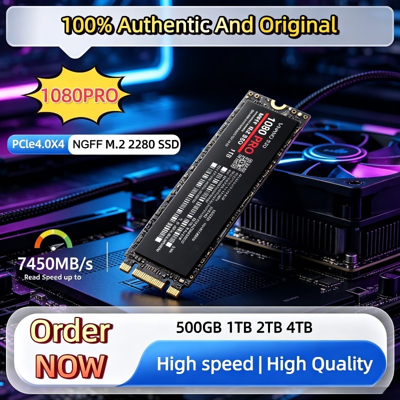 Ssd 500Gb - 100% 정품 1080PRO PCIe 4.0 NGFF