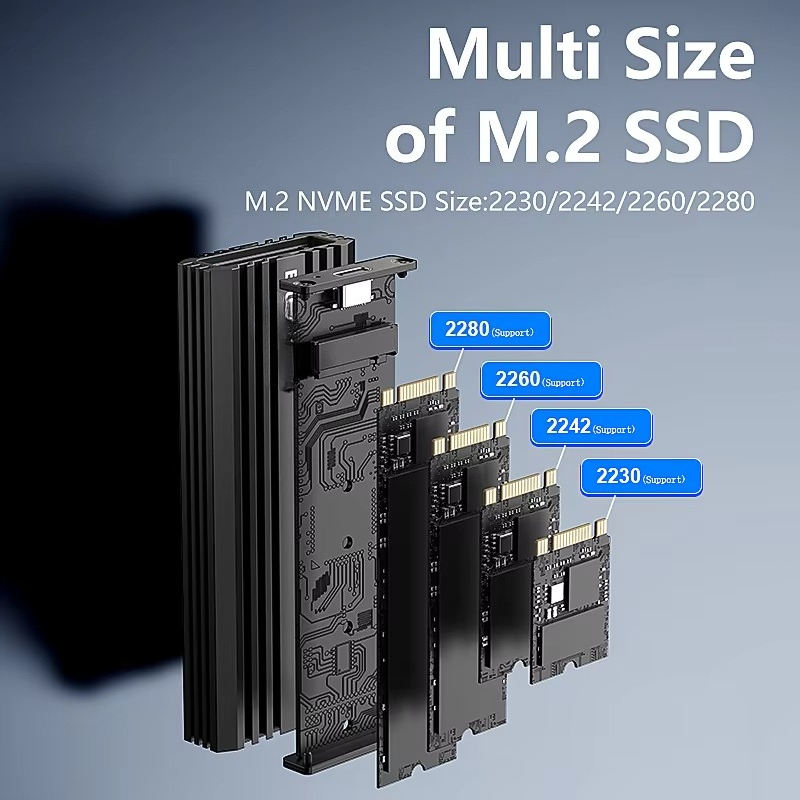 External Ssd - EE1 알루미늄 M.2 NVME PCIE 외장