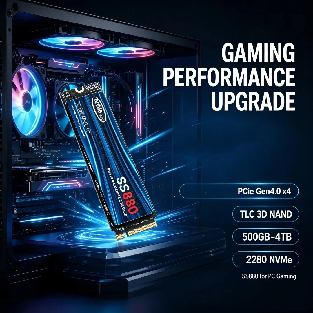 고속 SS880 NVMe M.2 SSD, PCIe 4. - Ssd 500Gb 리뷰 및 가격