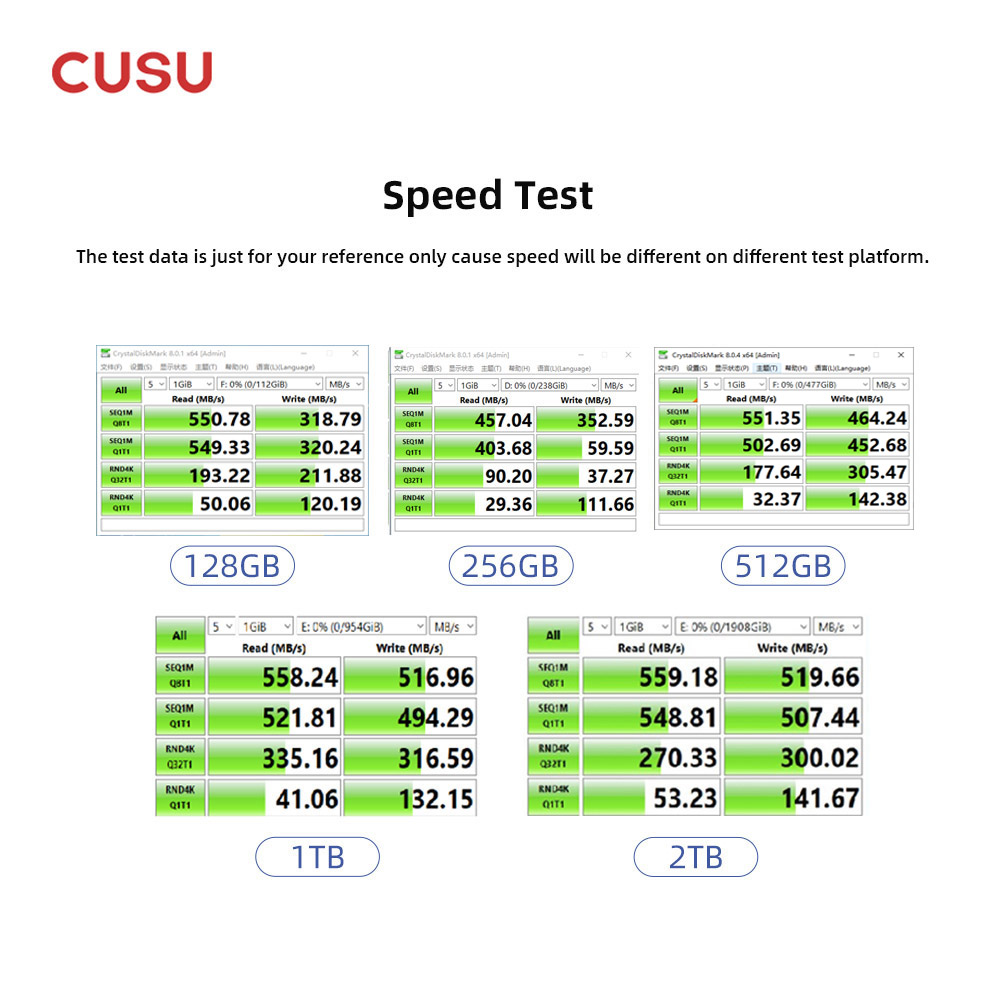 CUSU SSD 1TB 512GB 256GB 128GB - Ssd 500Gb 리뷰 및 가격