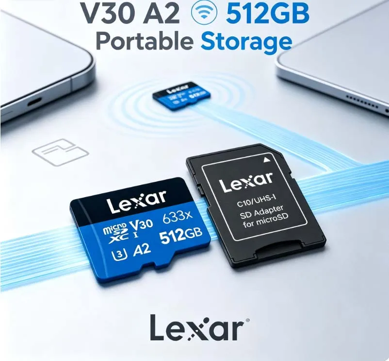 렉사르 블루 시리즈 633x 고속 UHS-I micro - Memory Card Ssd 리뷰 및 가격